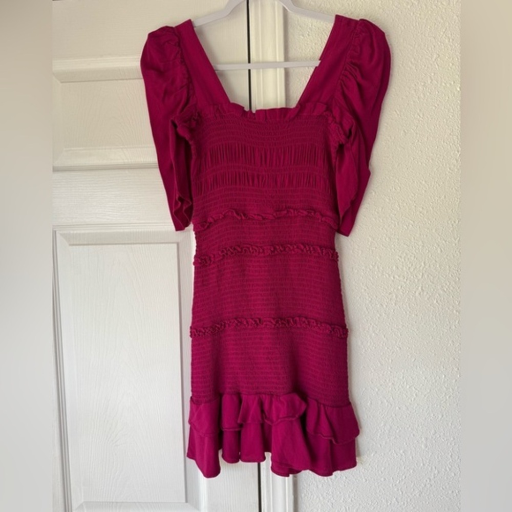 The Impeccable Pig purple (fuchsia) Dress
